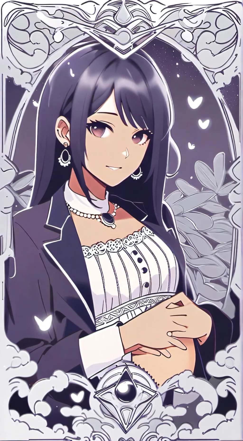 ai character: pregnant aphmau  background