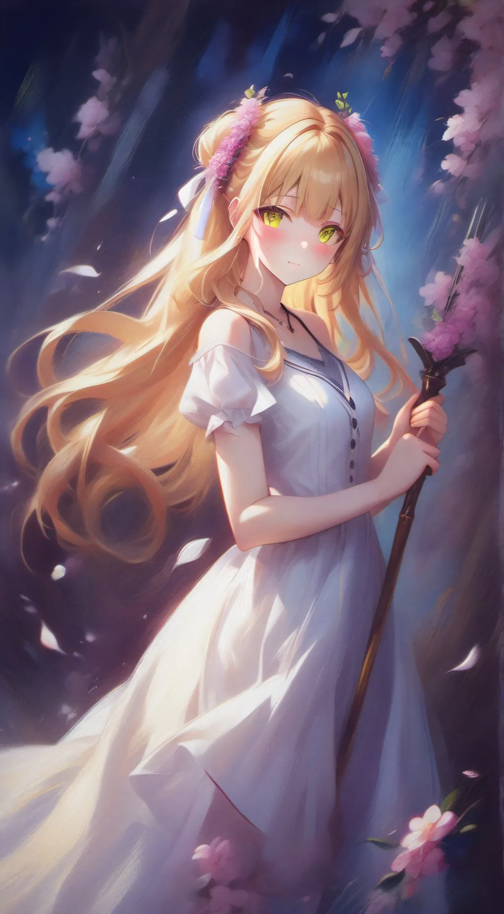 ai character: Viury background