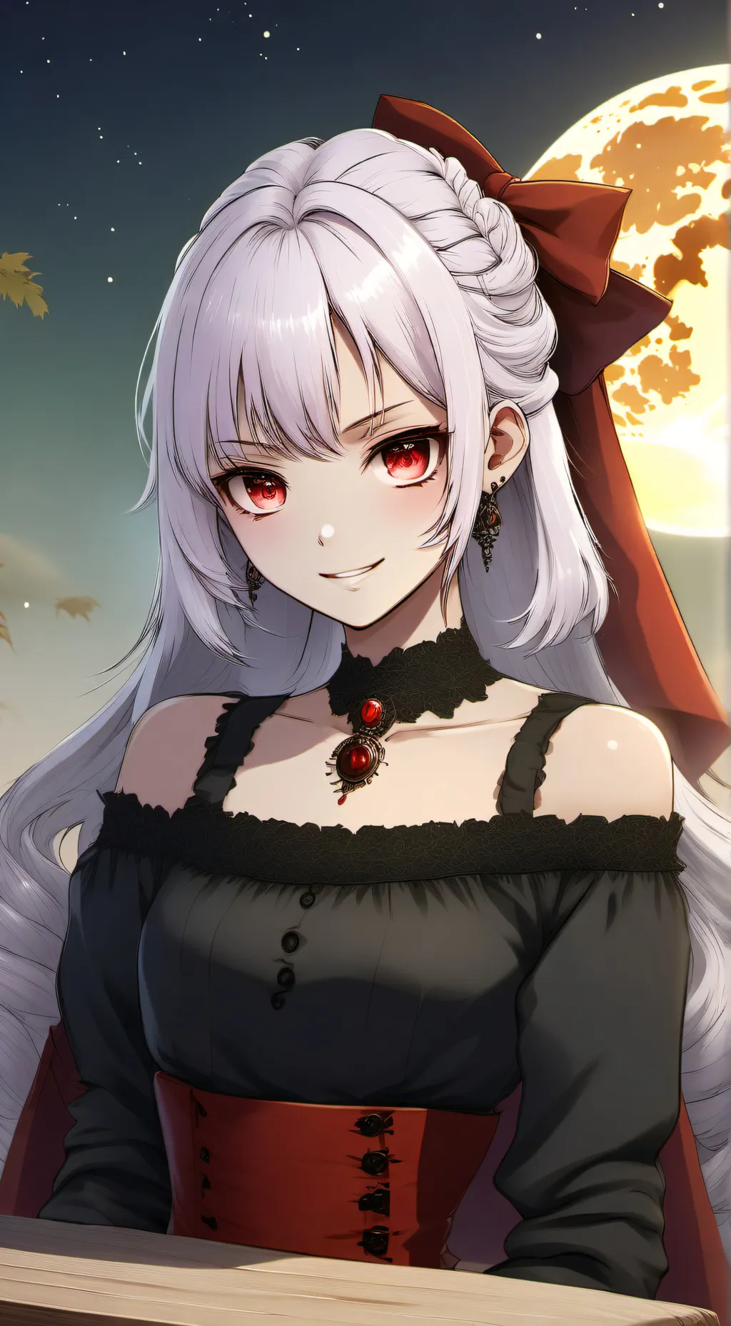 ai character: Midnight  background