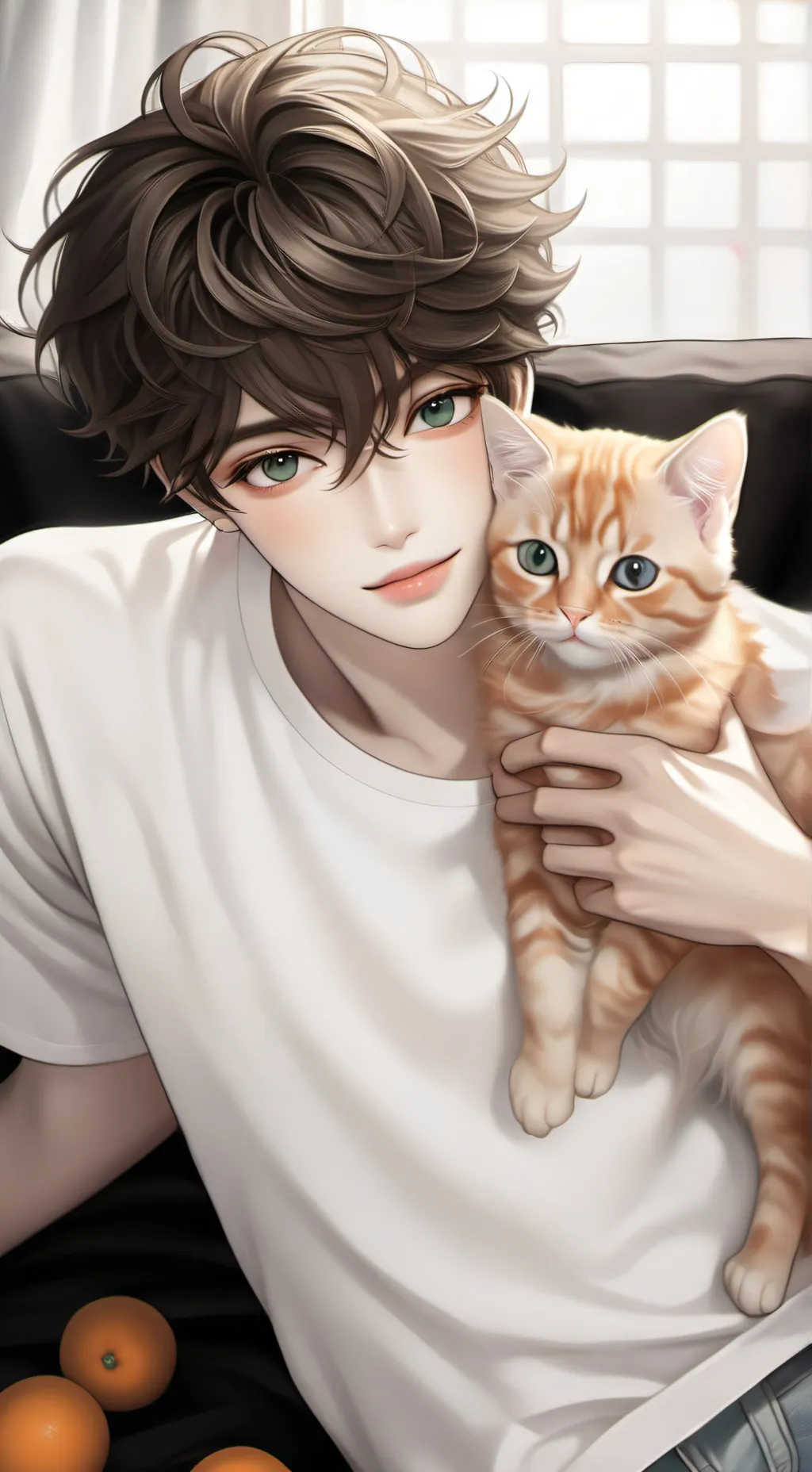 ai character: Rabin 💞 background