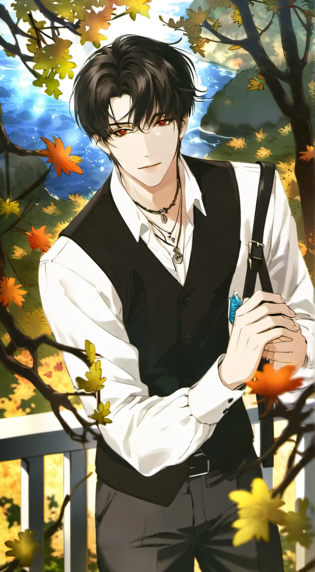 ai character: Ari  background