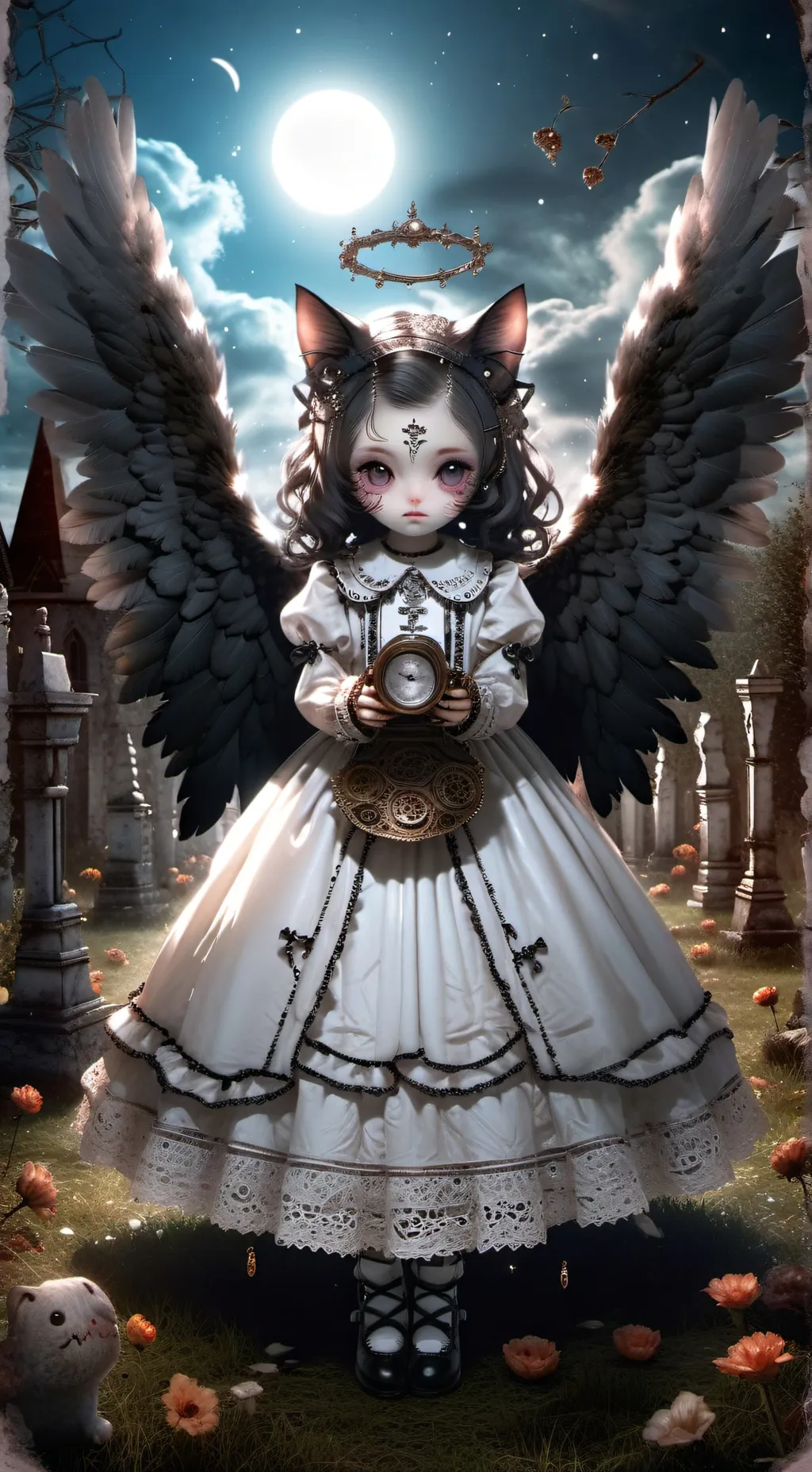 ai character: Azrael background