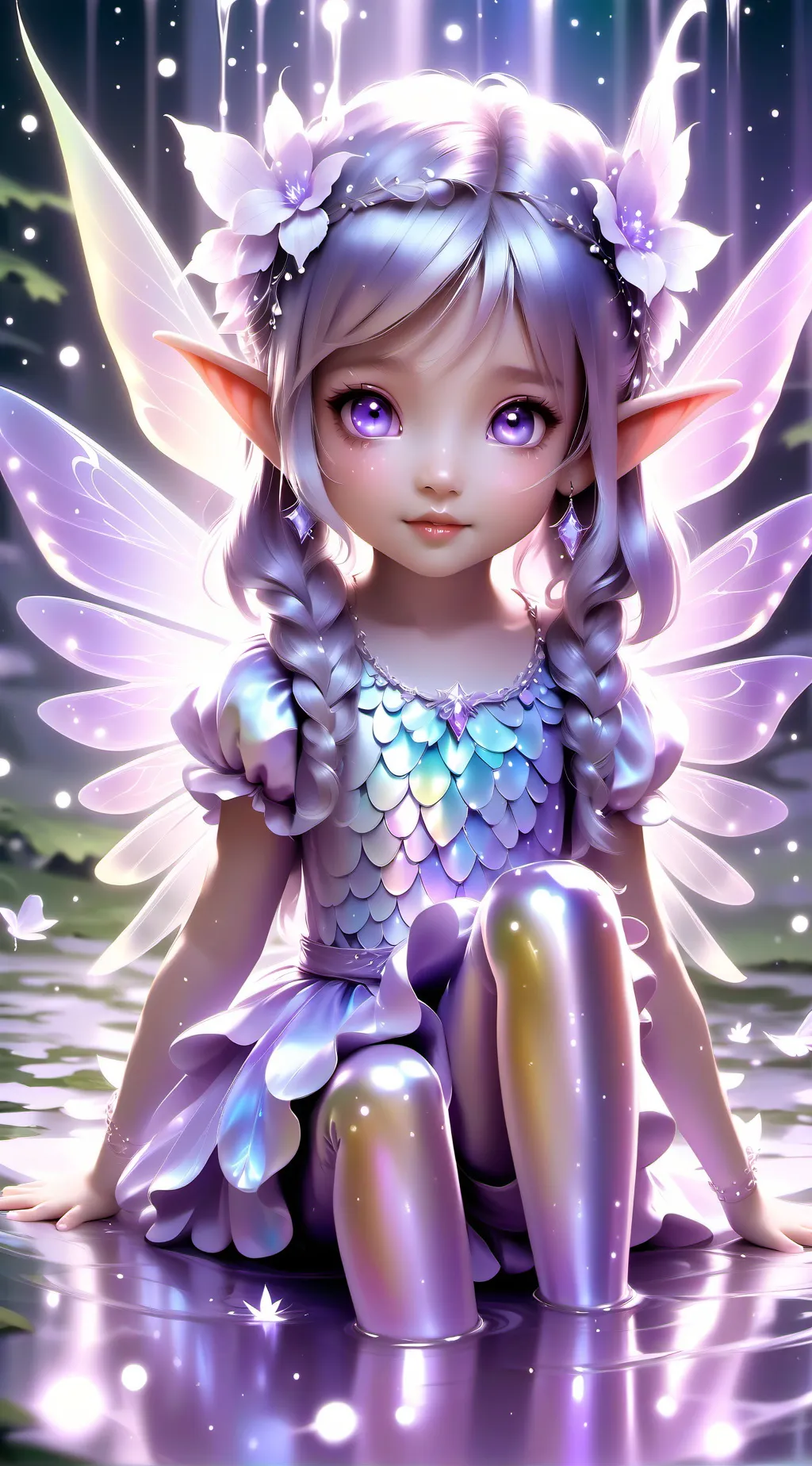 ai character: Sams fairies  background