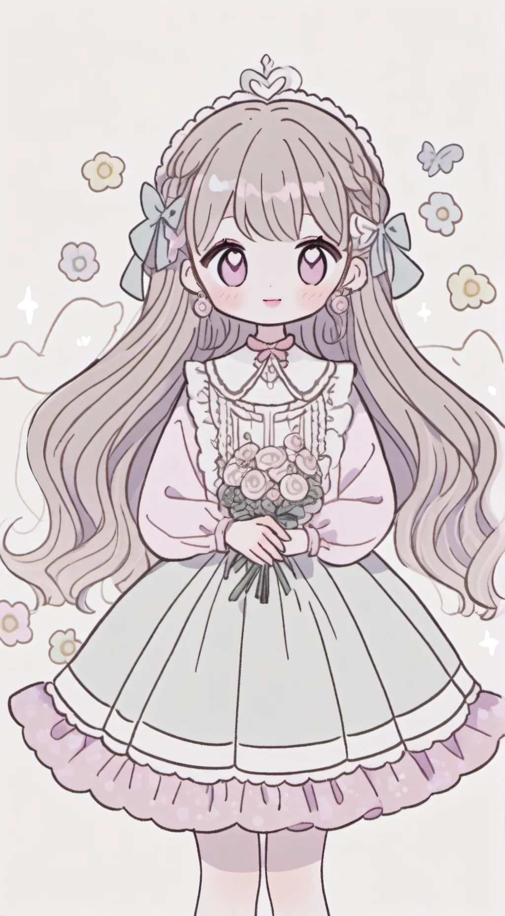 ai character: Ellayo  background