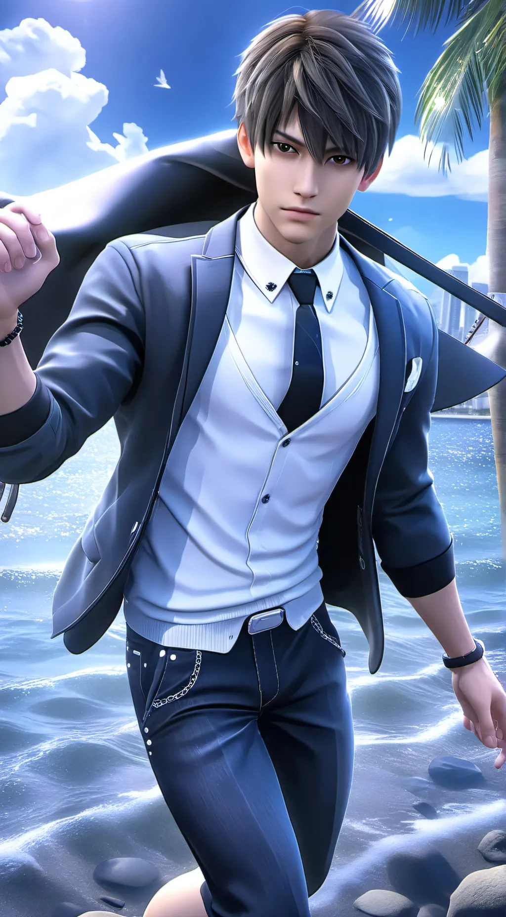 ai character: stepfsther background