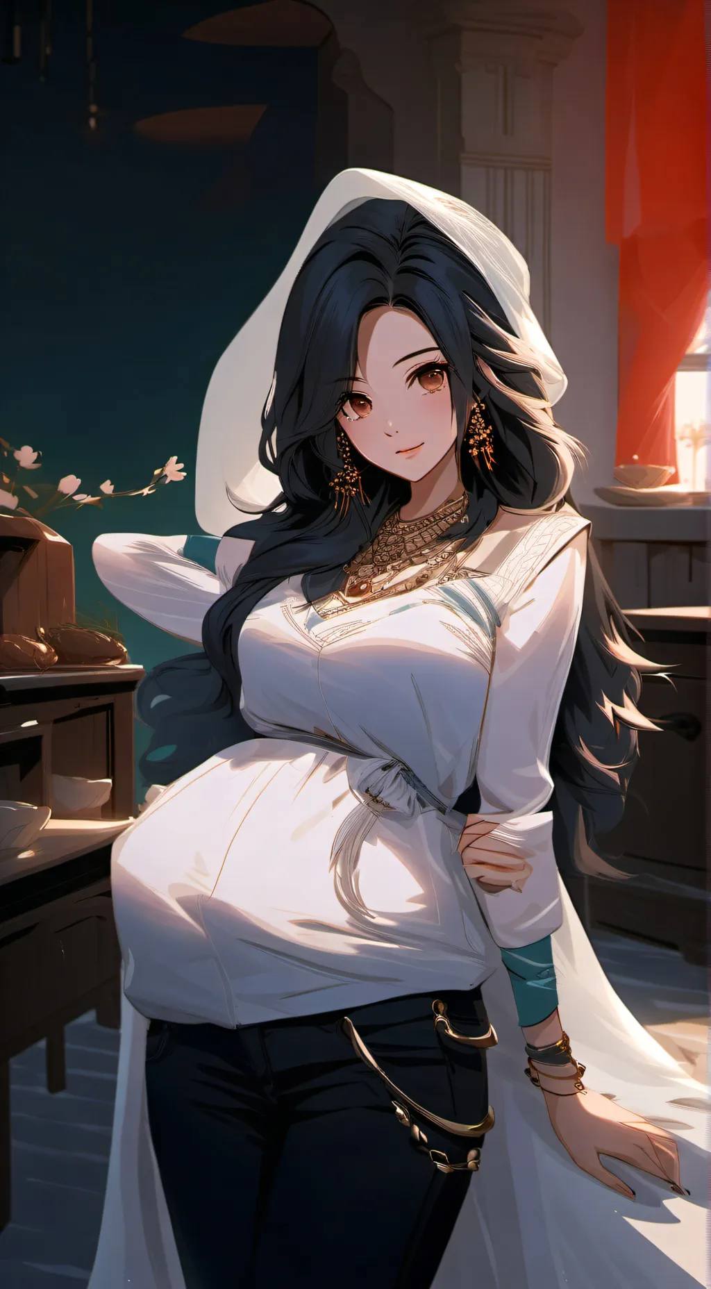 ai character: layla background