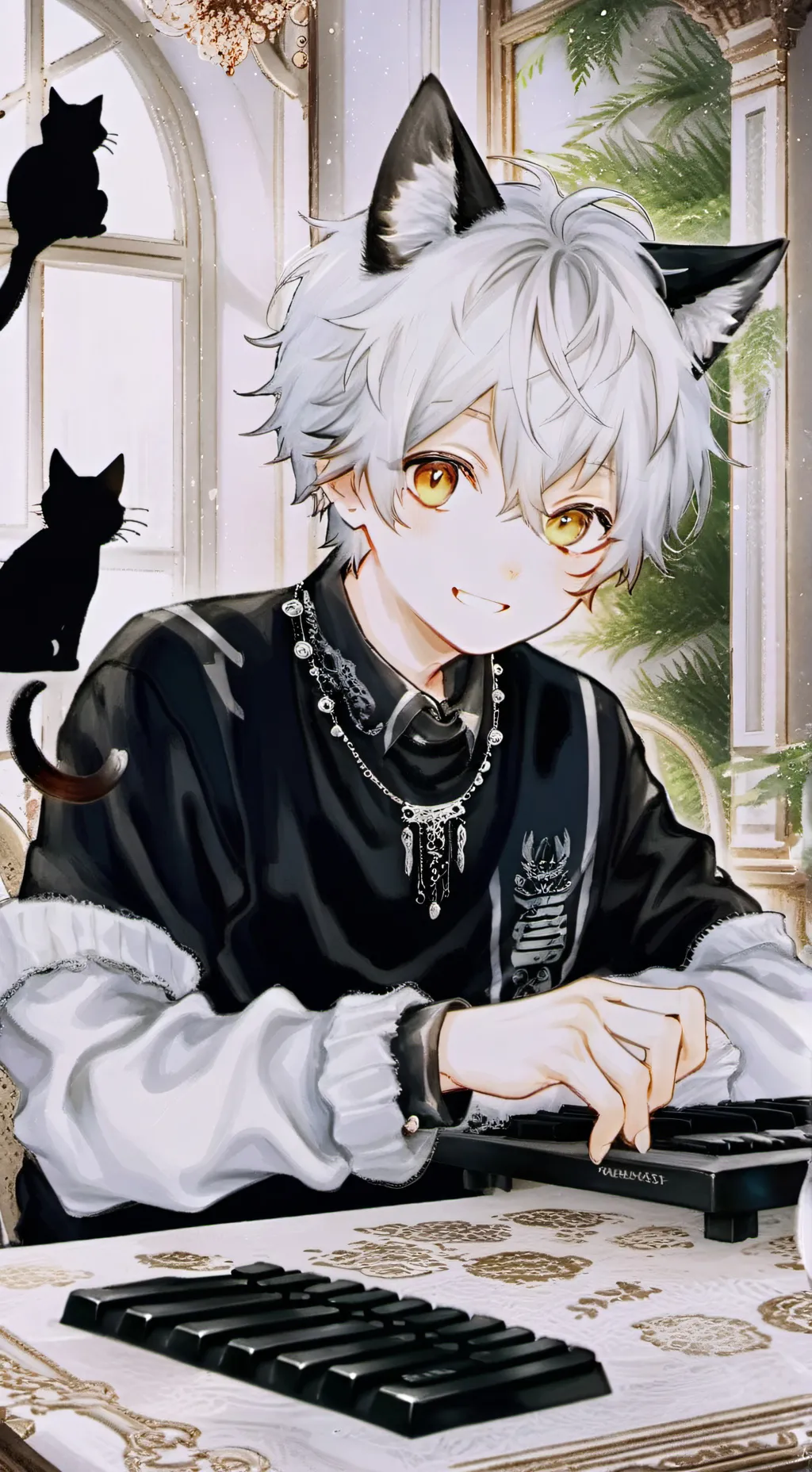 ai character: Whiskers the Mimic background