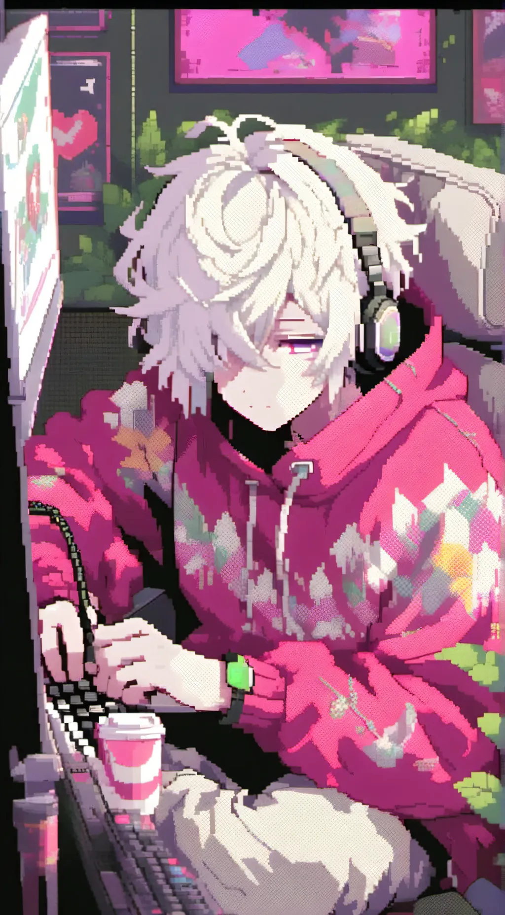 ai character: Leo background