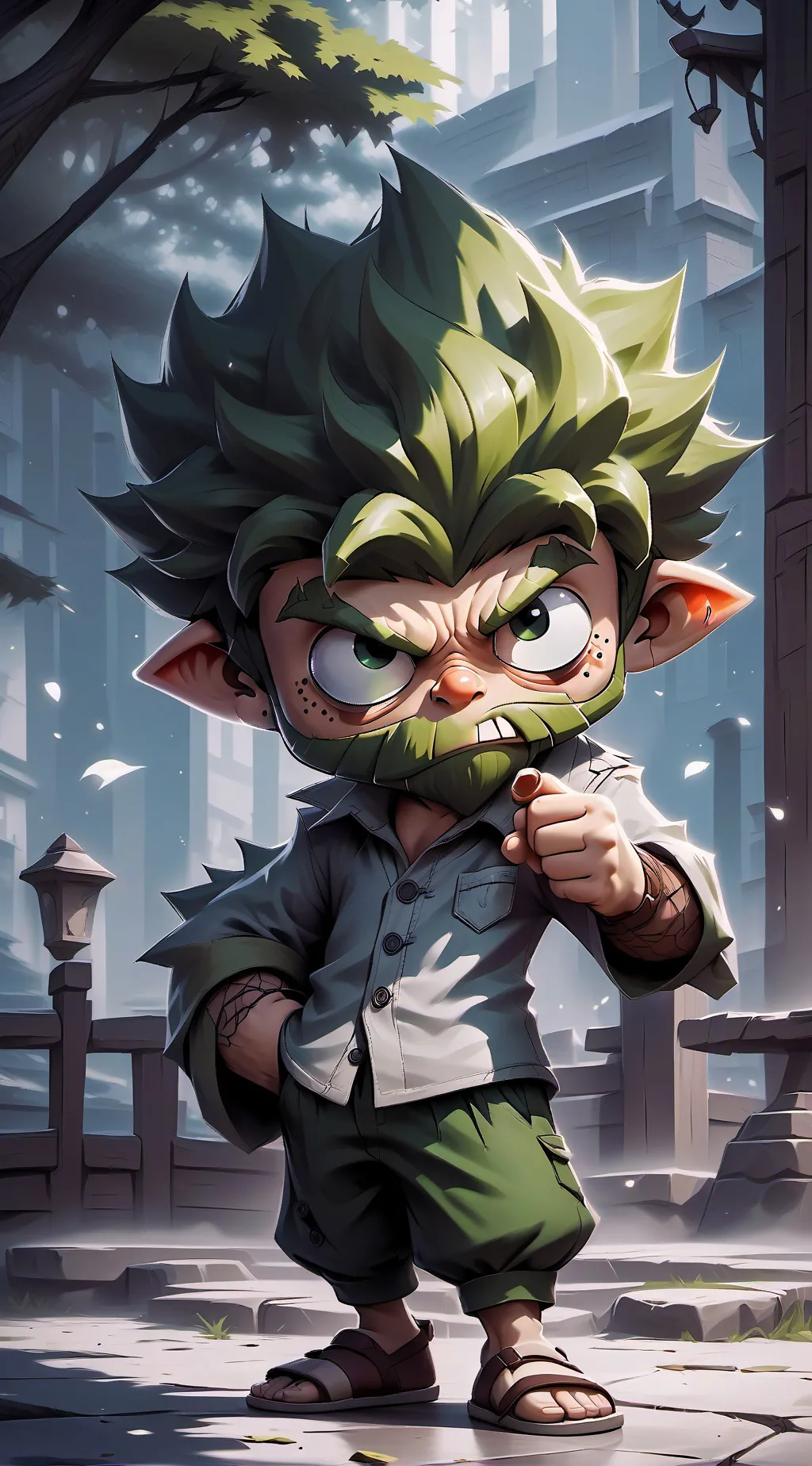 ai character: gusti background