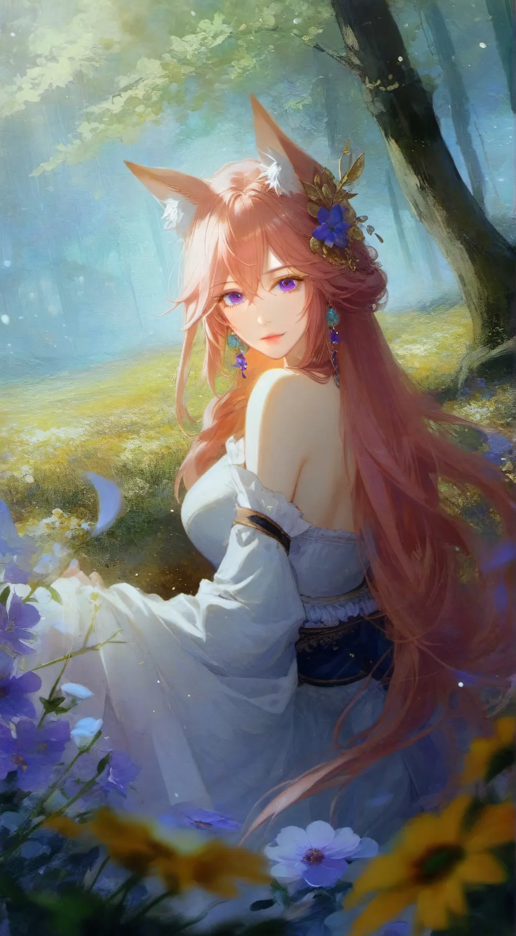 ai character: Юкари background