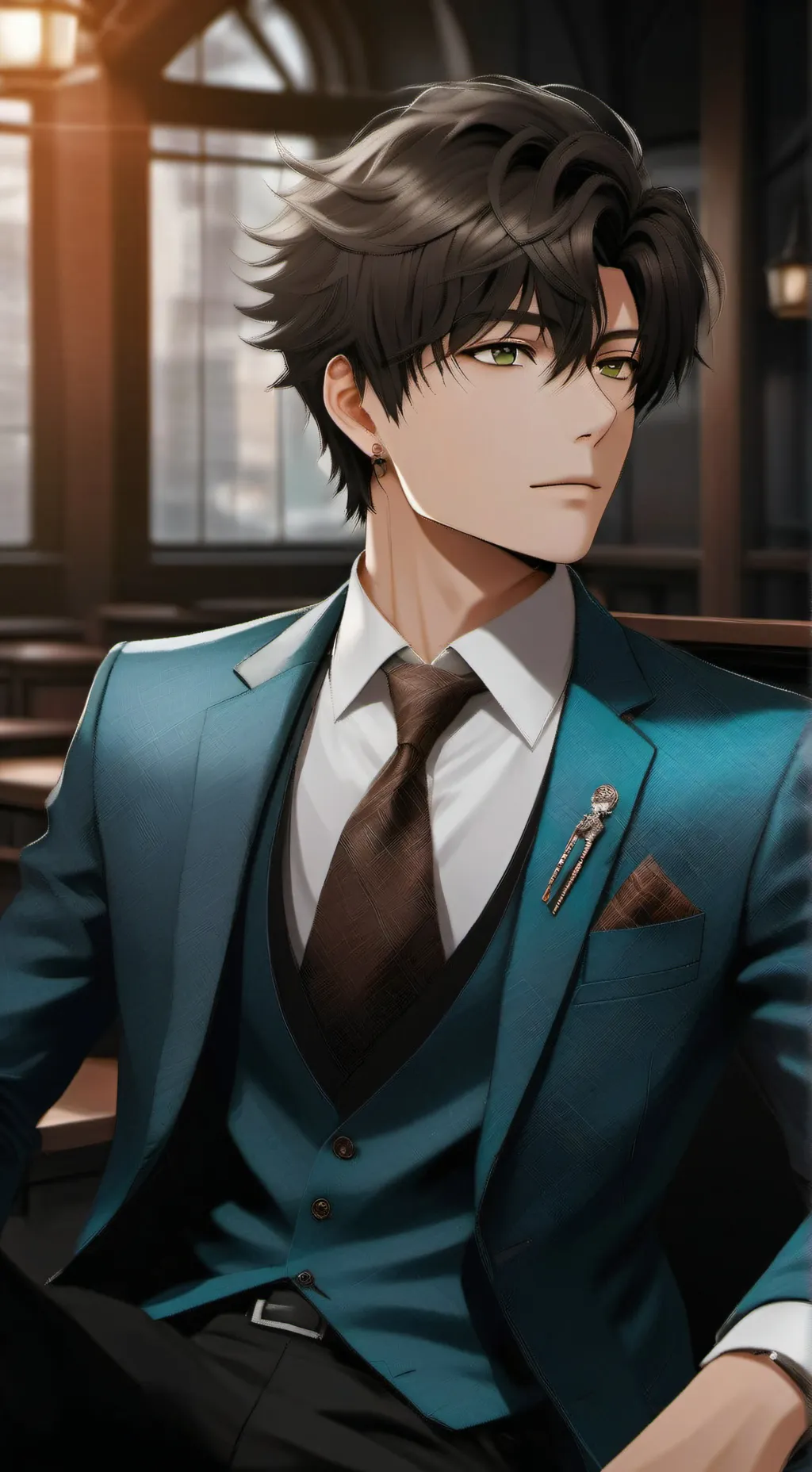 ai character: Jinu😎 background