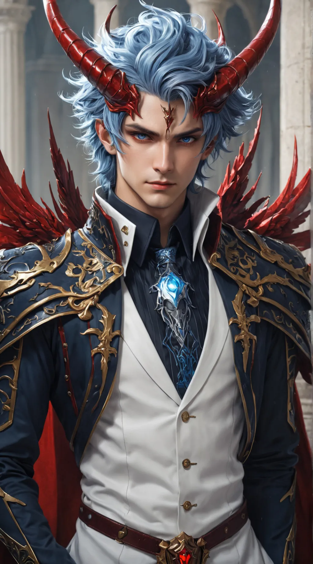 ai character: Lucien background