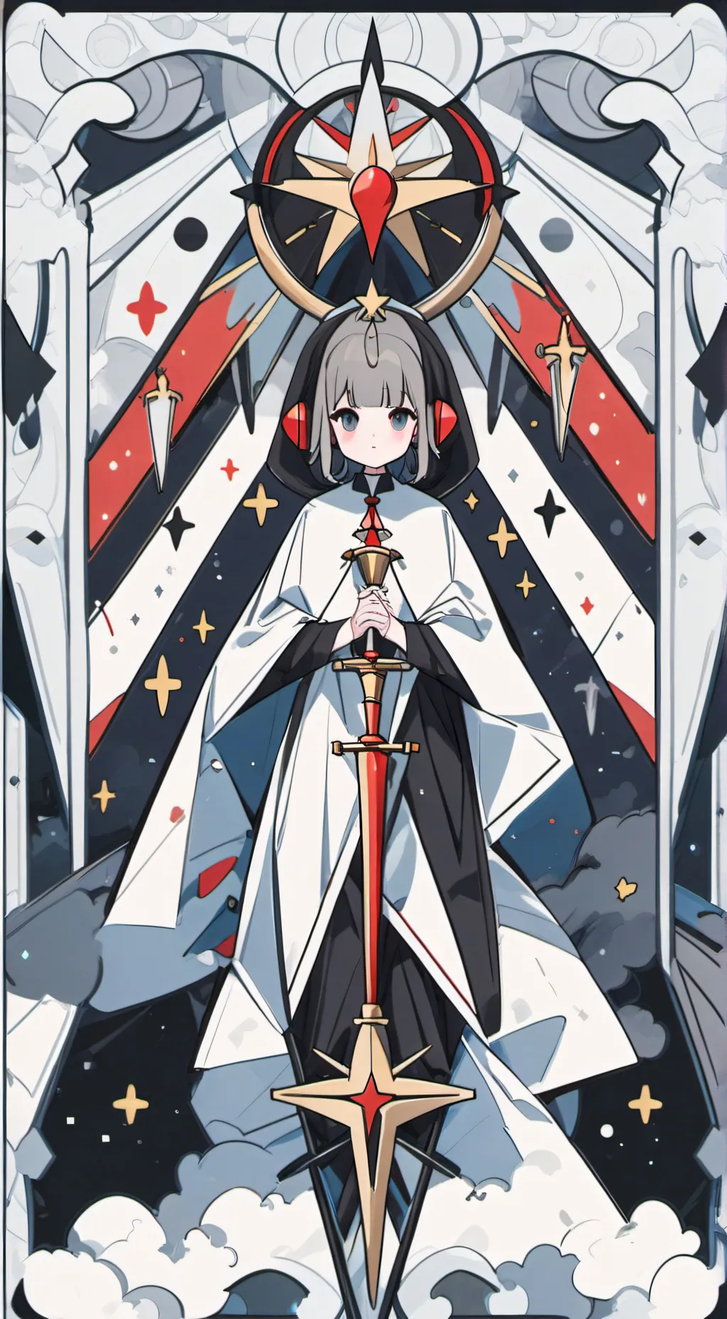 ai character: Mi oc dw background