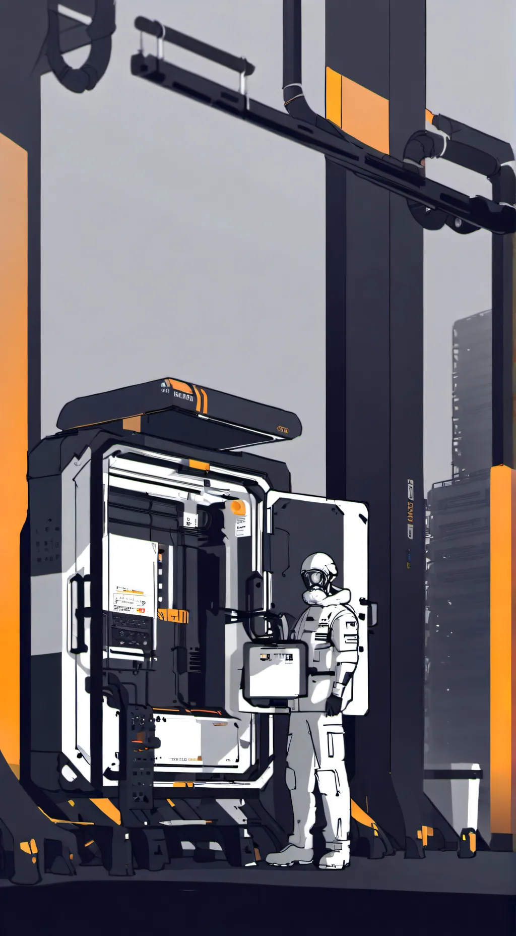 ai character: SET background