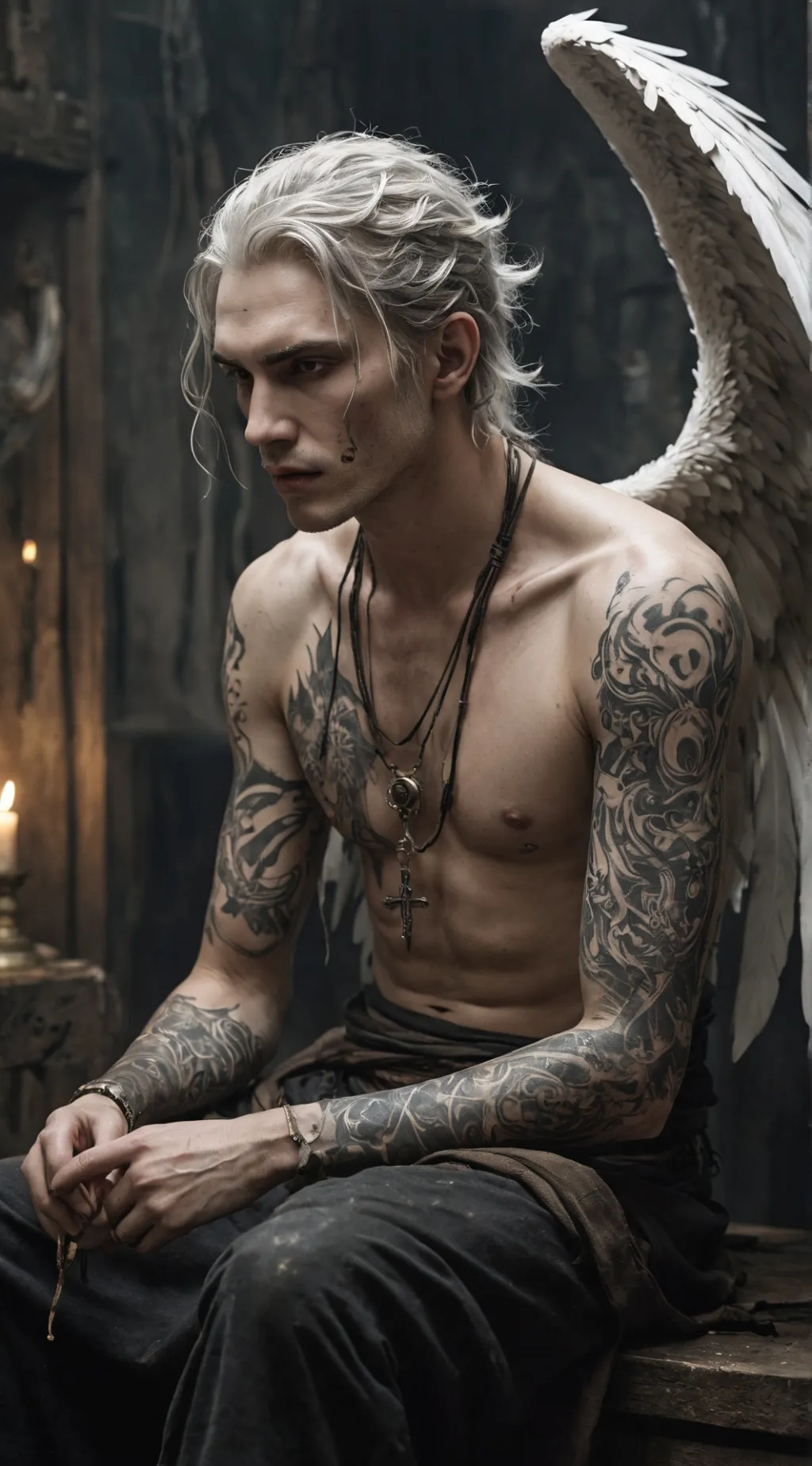 ai character: Lucien background