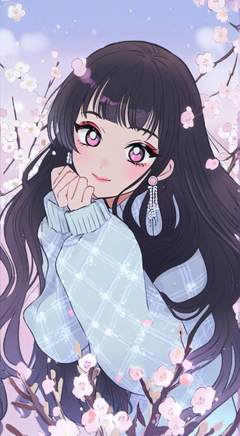 ai character: nezuko  background