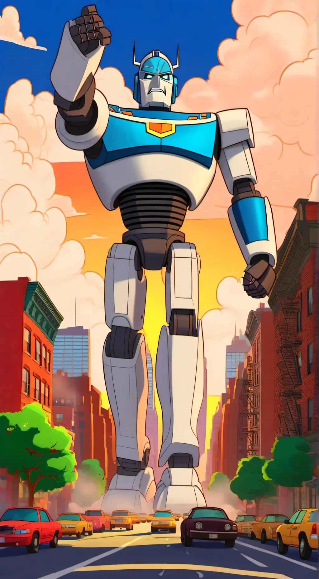 ai character: Robo Apocalypse background