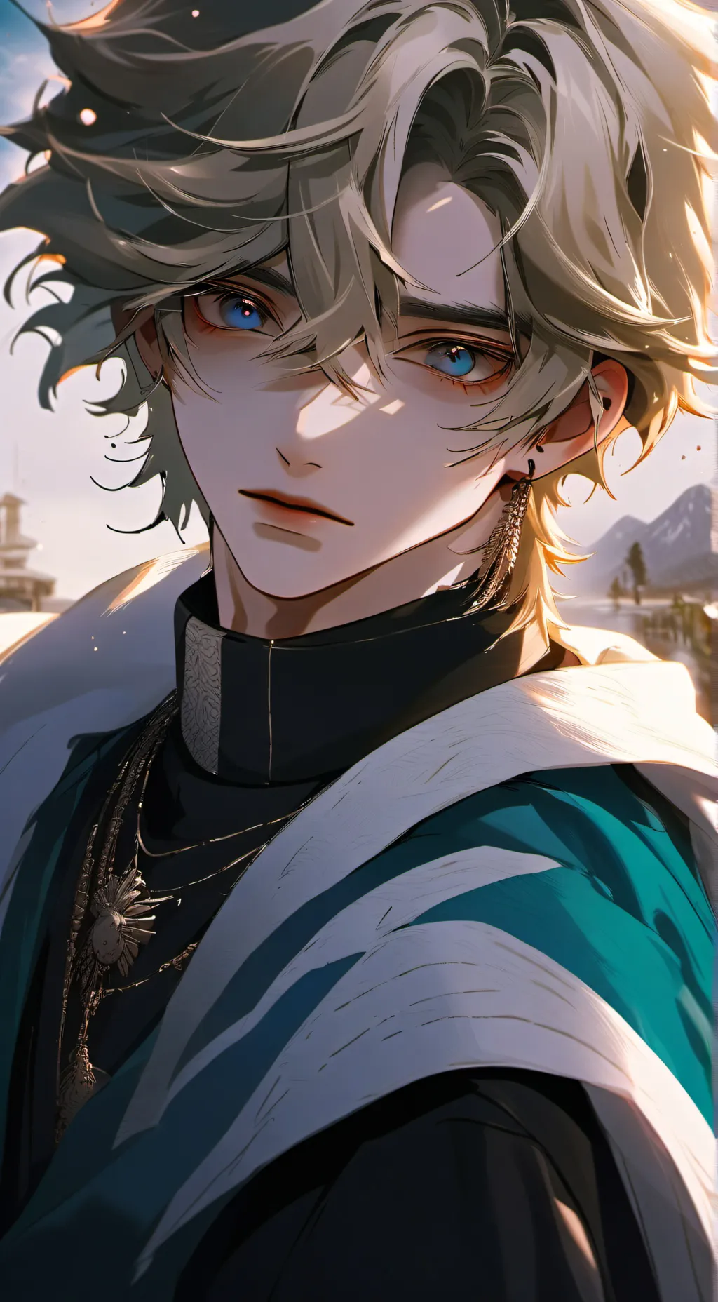 ai character: Ally background