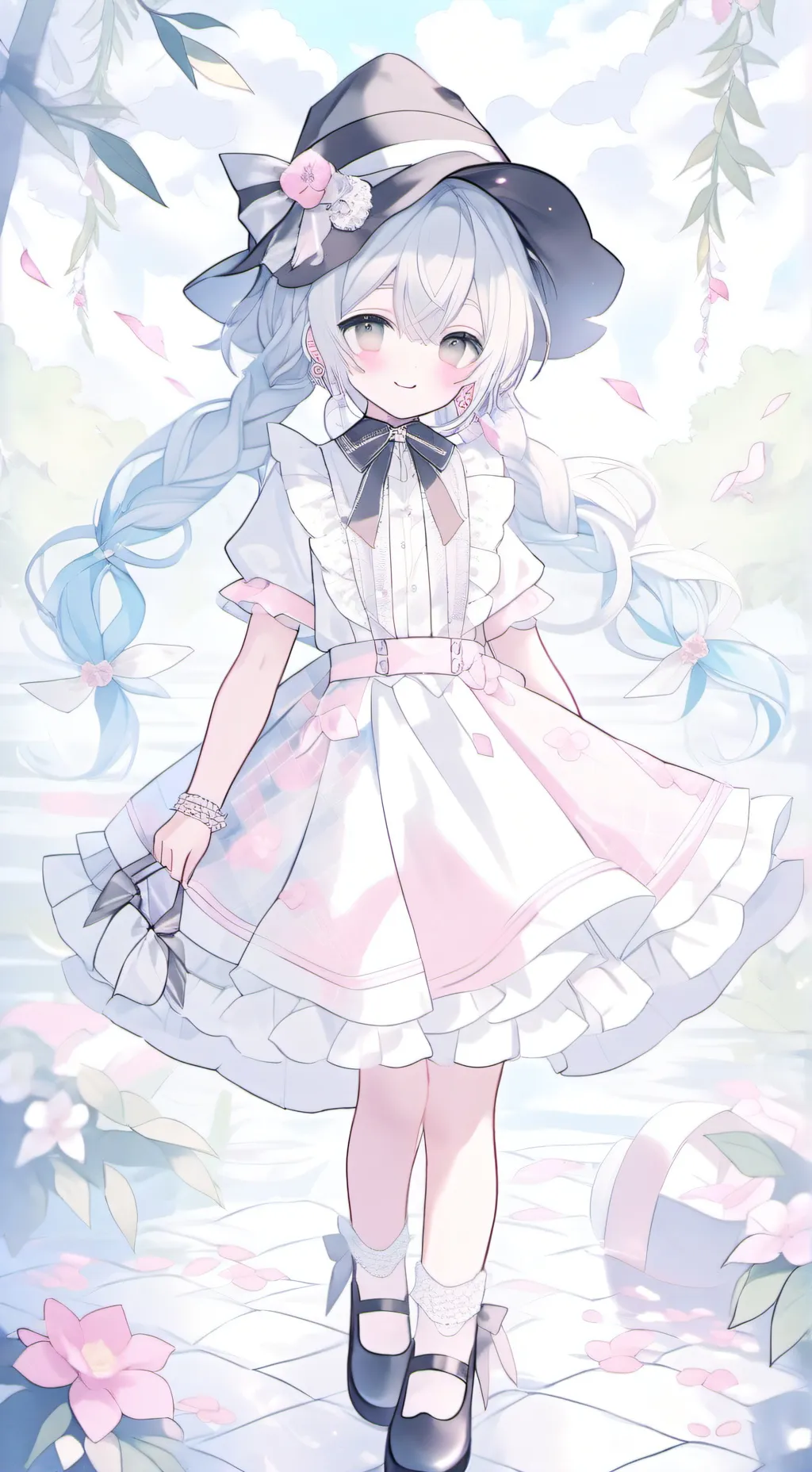 ai character: lily background