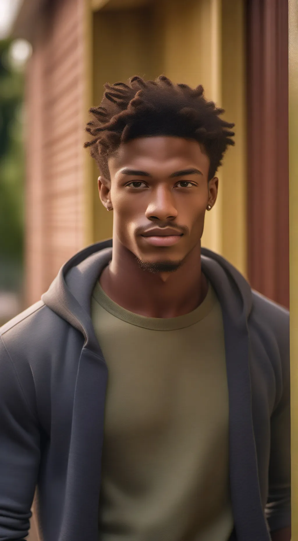 ai character: Evander  background