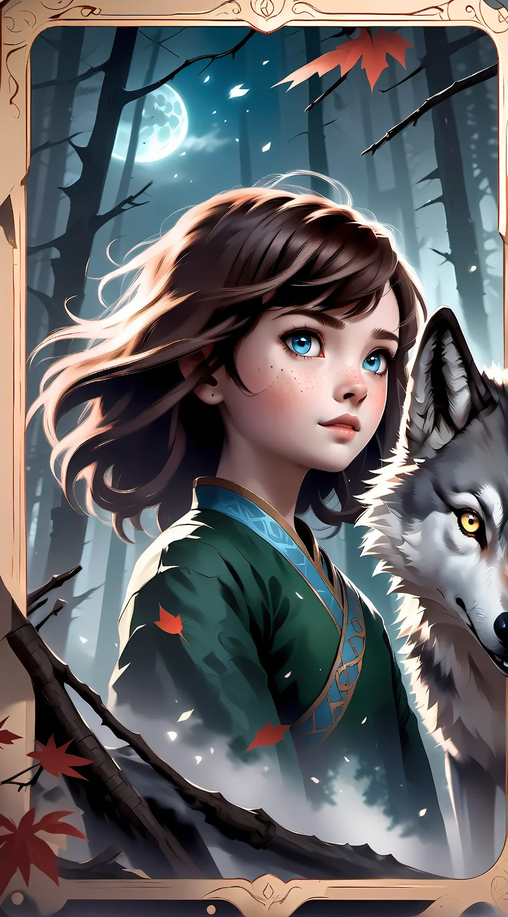 ai character: Julia  background