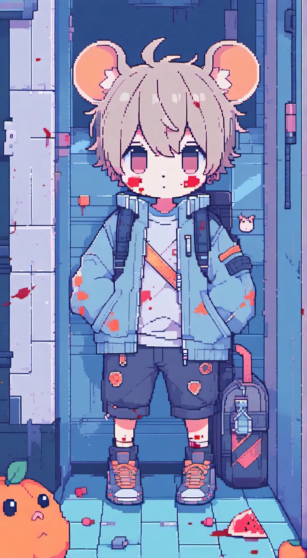 ai character: Crk killer background