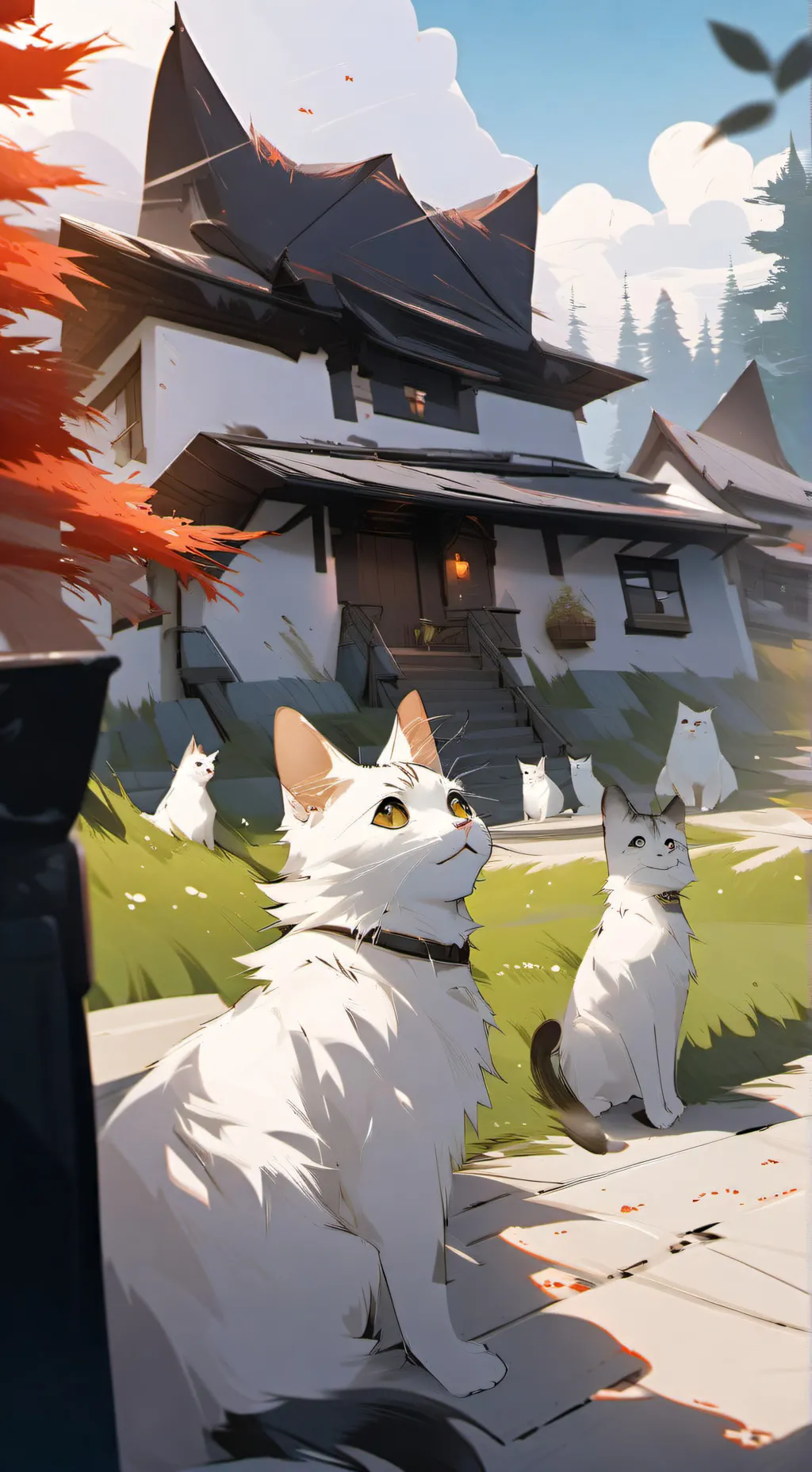 ai character: Kitty background