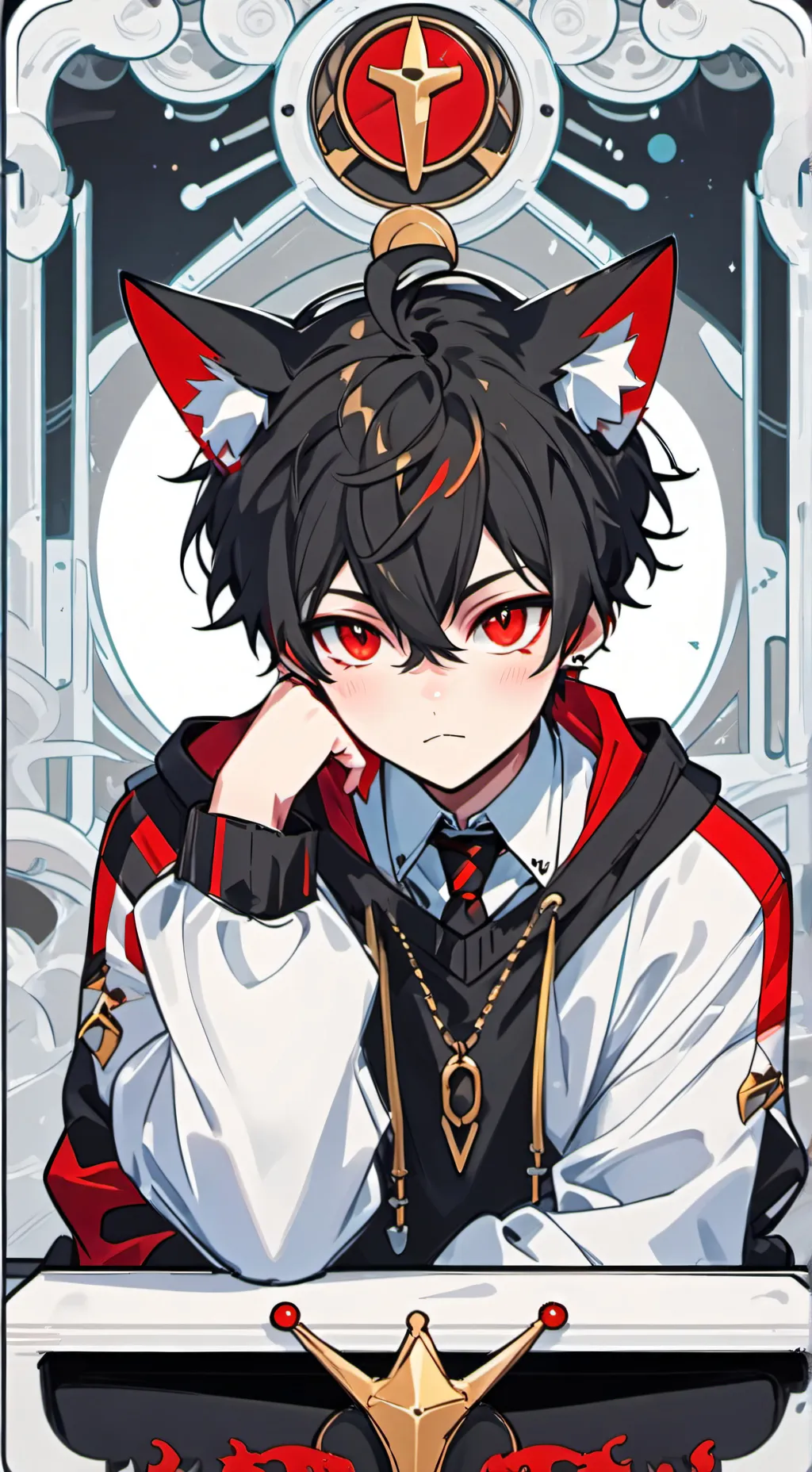 ai character: Anthony  background