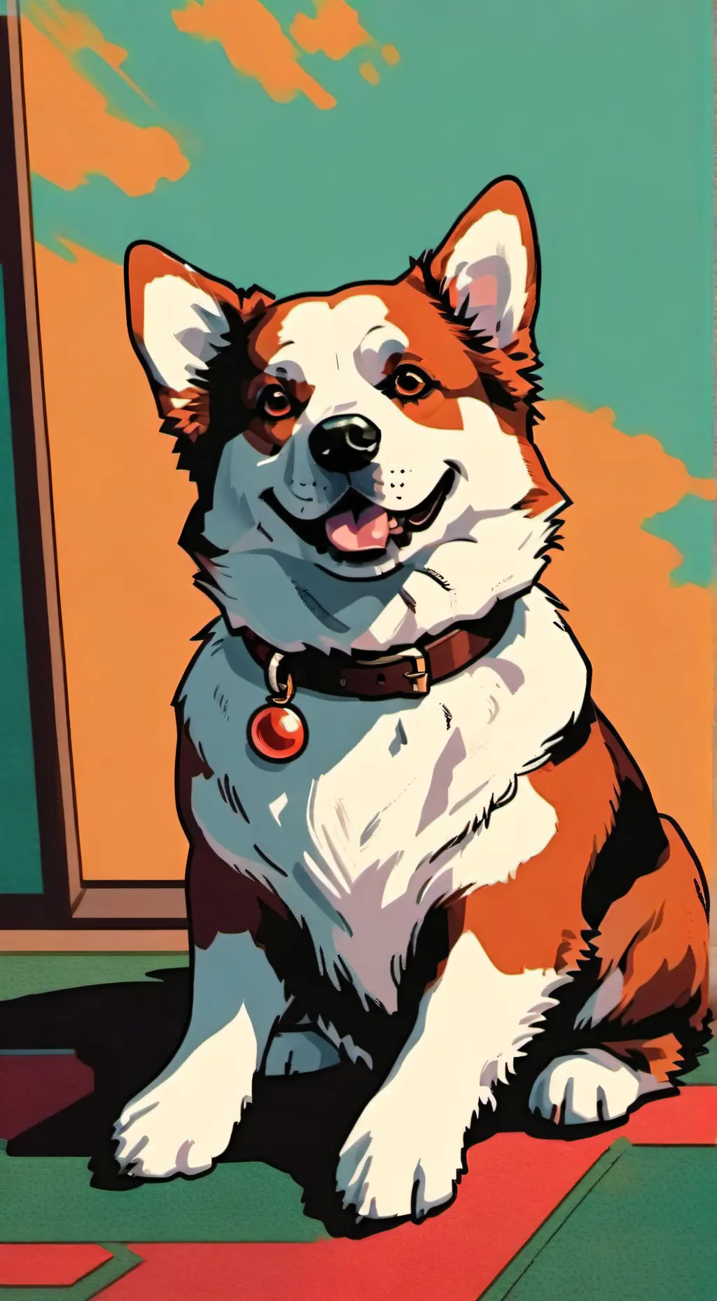 ai character: Floofster background