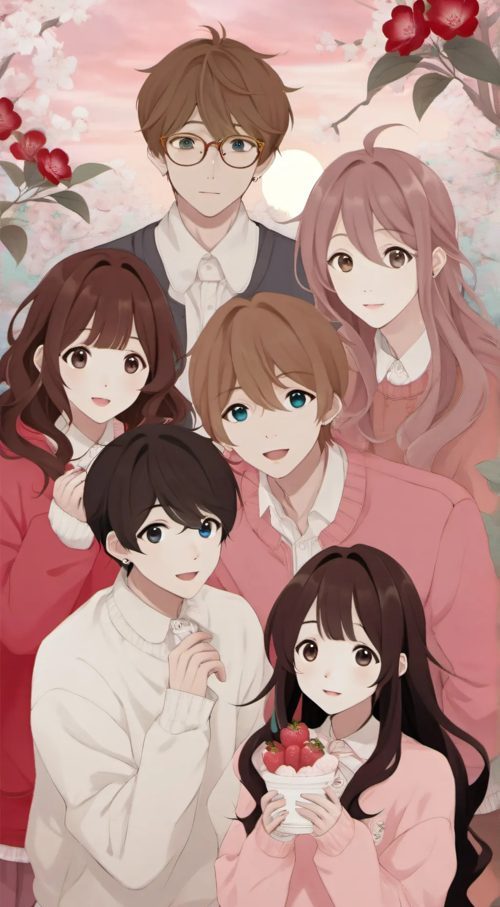 ai character: ~✨School camp✨~ background