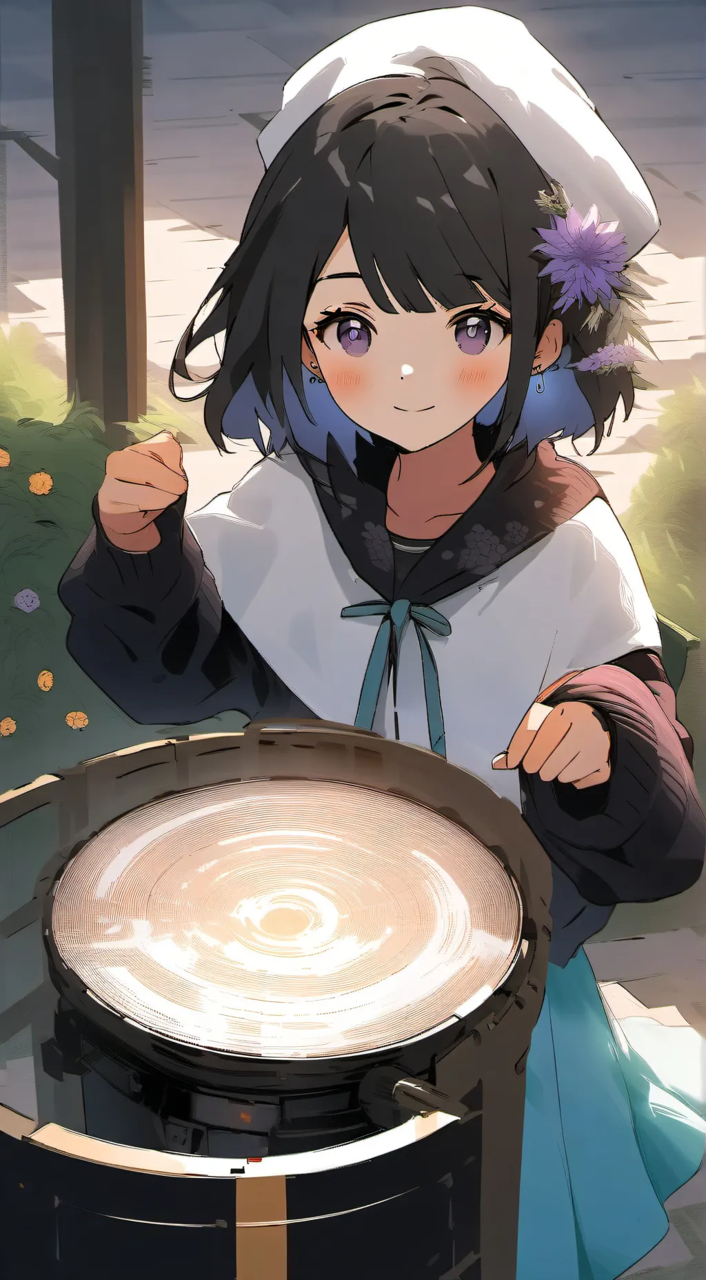 ai character: Aster background