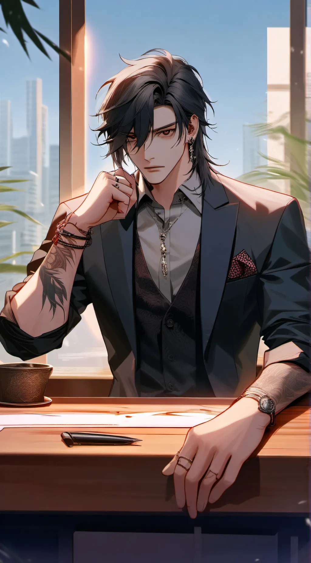 ai character: Heewon background