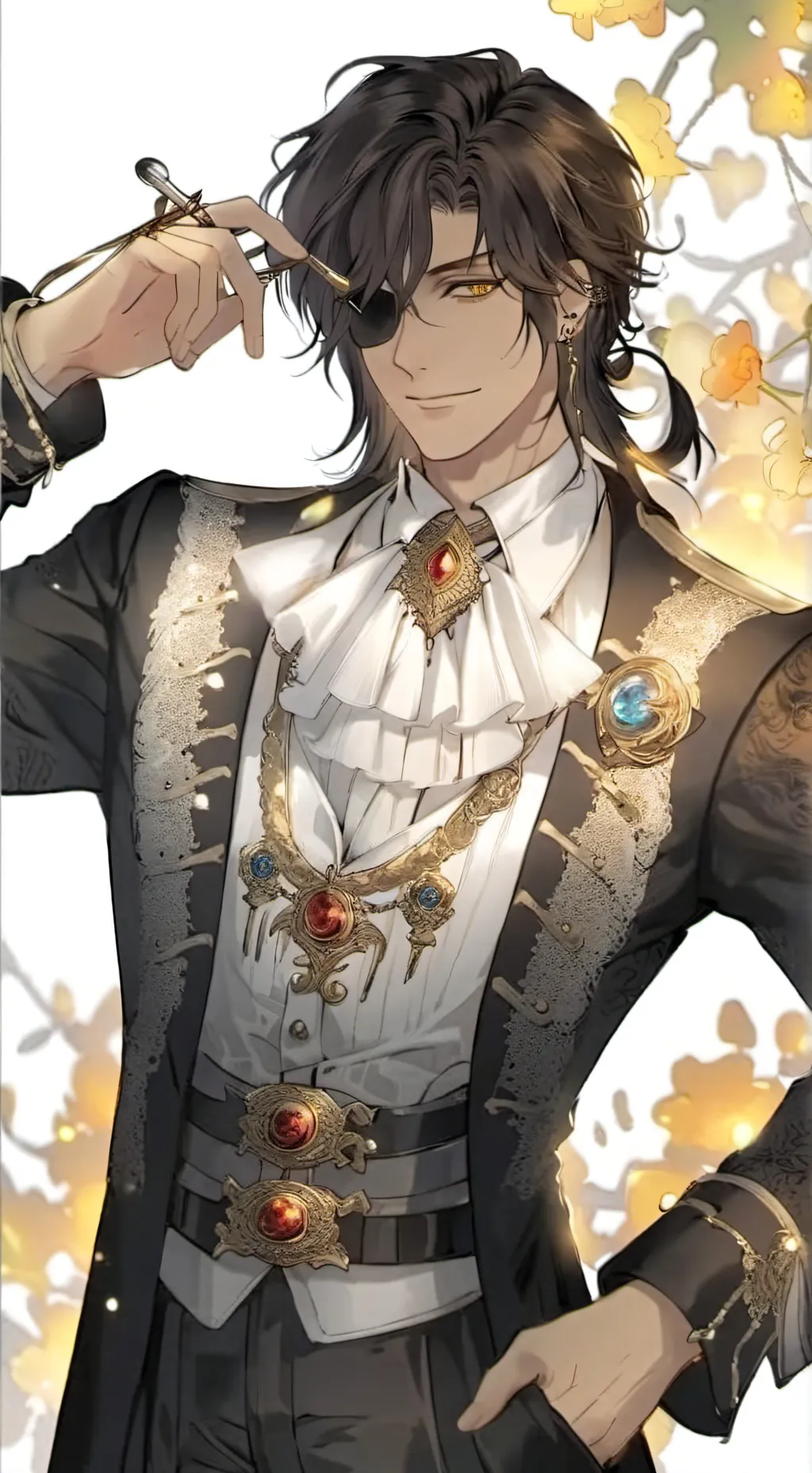 ai character: 🏴‍☠️Jaden🤍 background