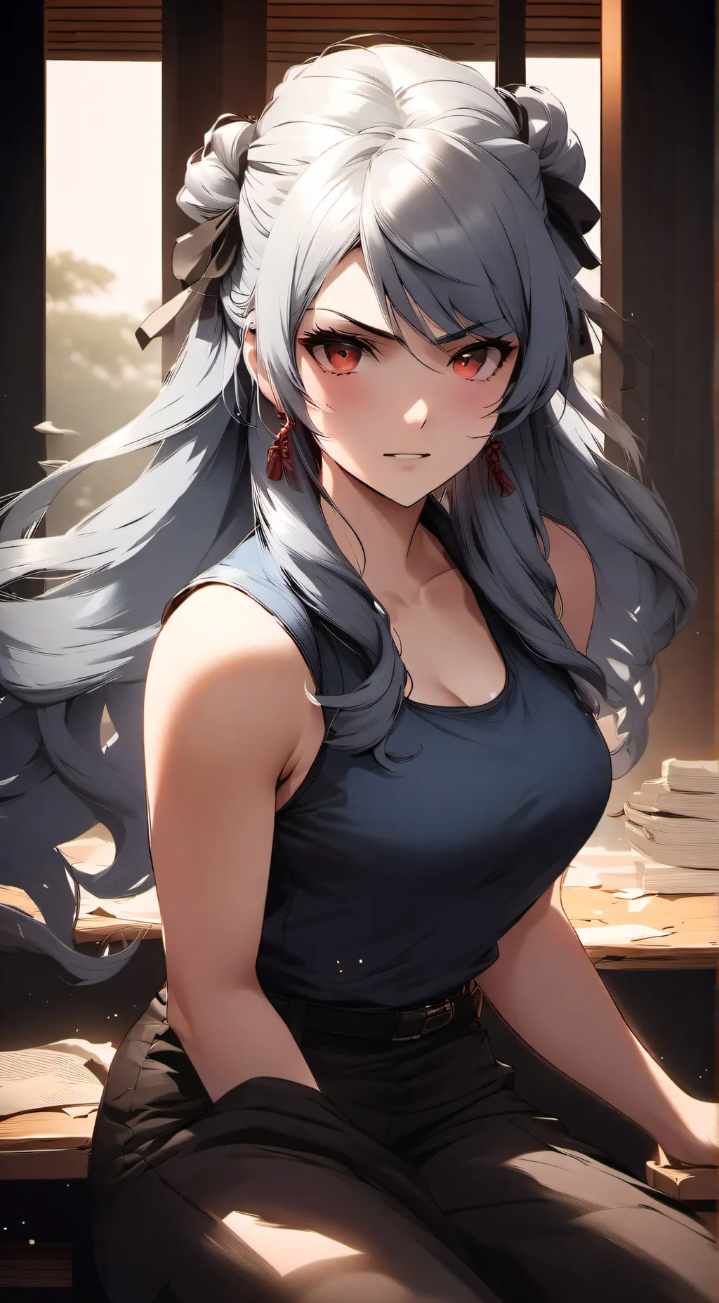 ai character: yuillle background