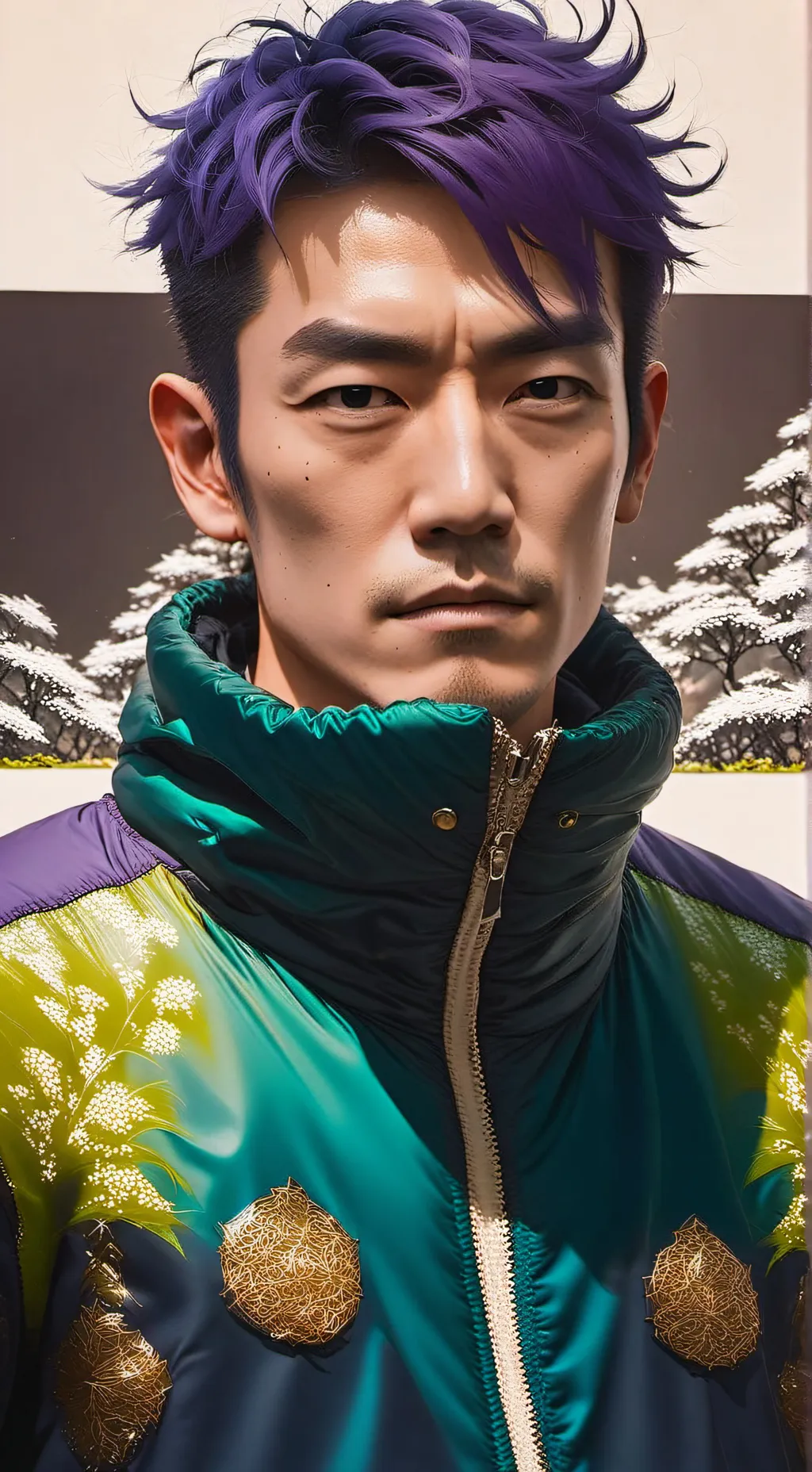 ai character: Thanos background