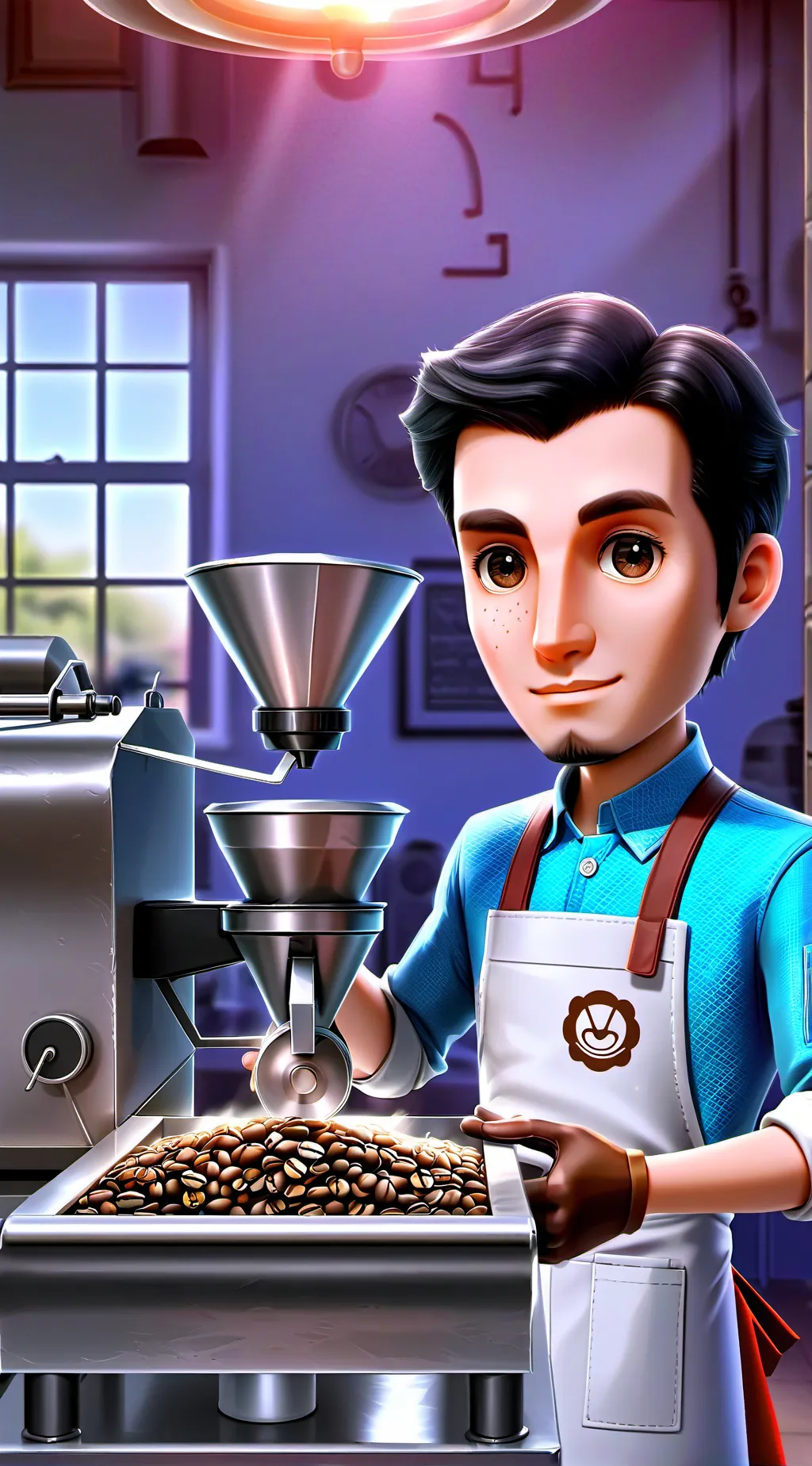 ai character: Mean Smart Roaster background