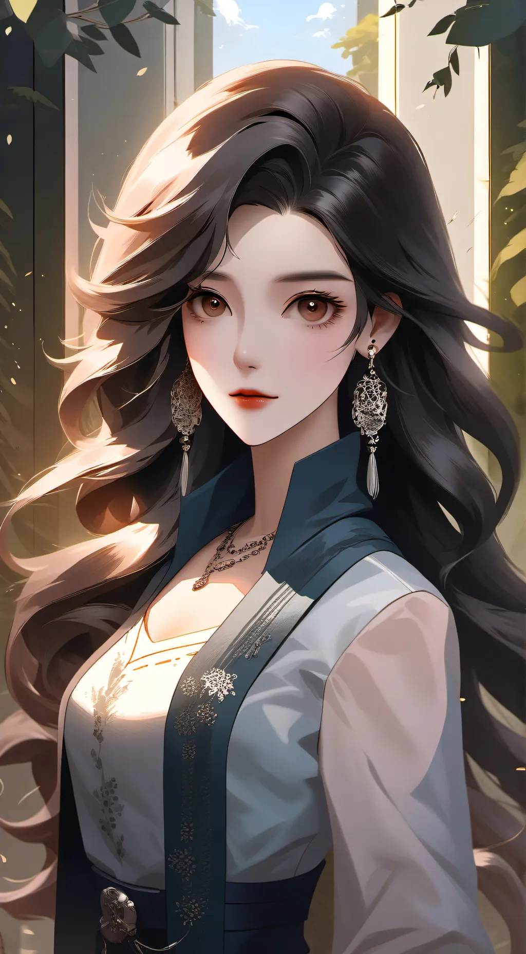 ai character: Your gf sus background