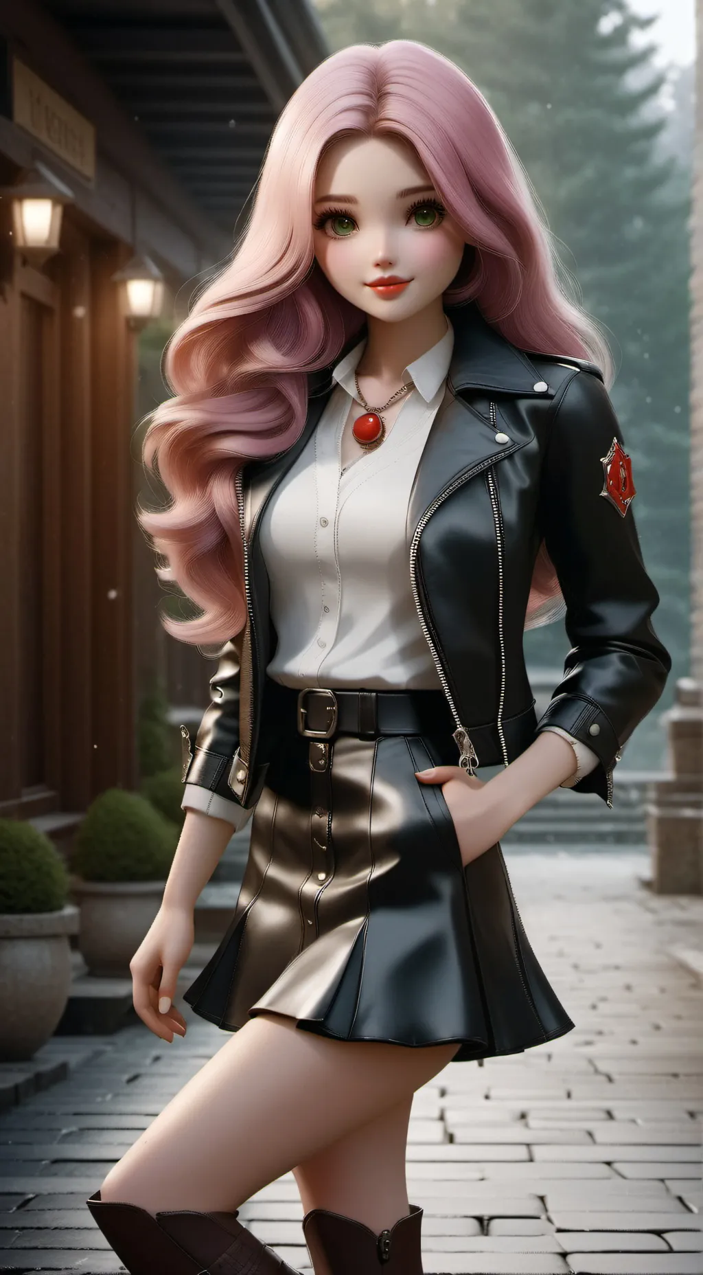 ai character: Anna  background