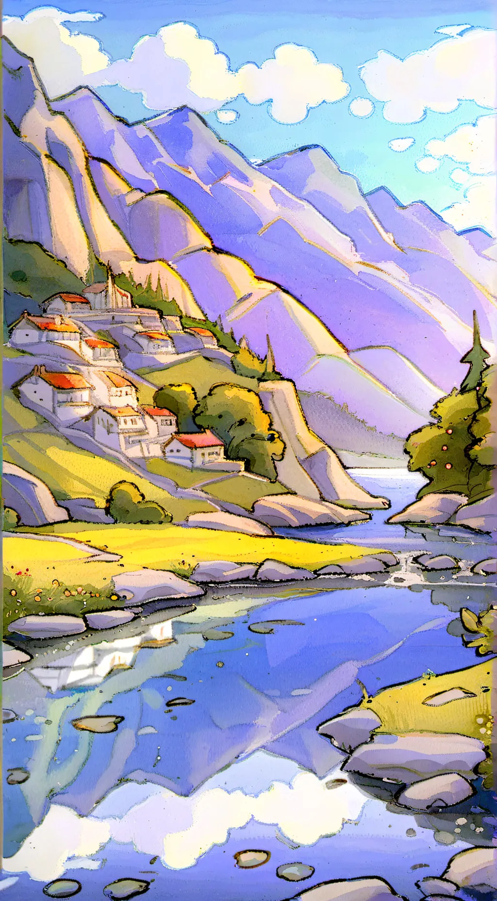 ai character: 〔BTS〕 background