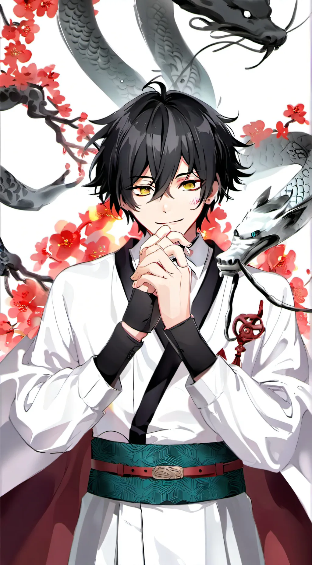 ai character: Obanai Iguro background