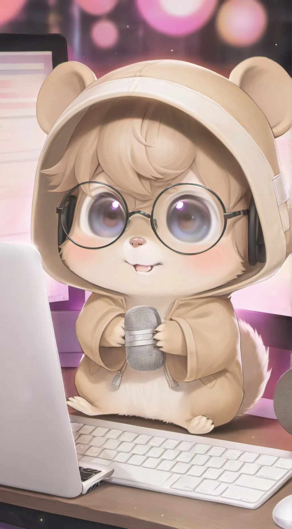 ai character: Chip background