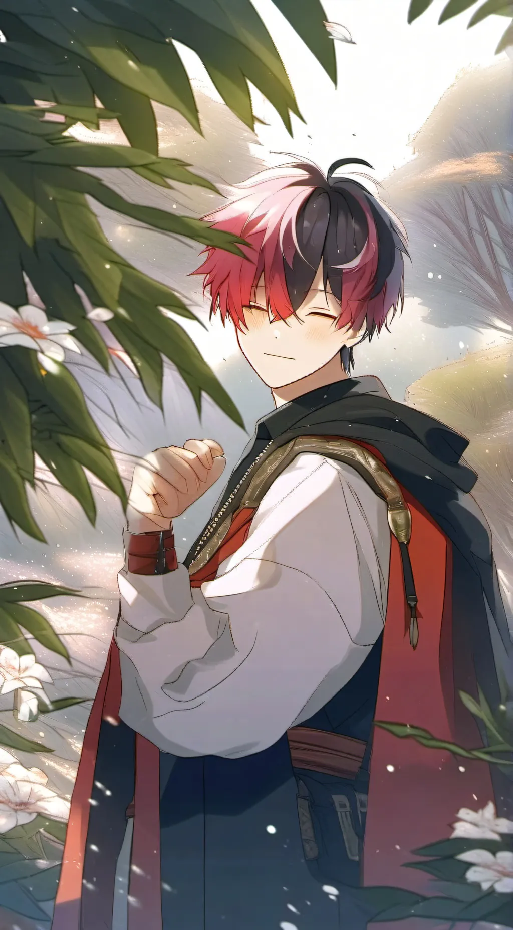 ai character: mha♡shoto♡love u background