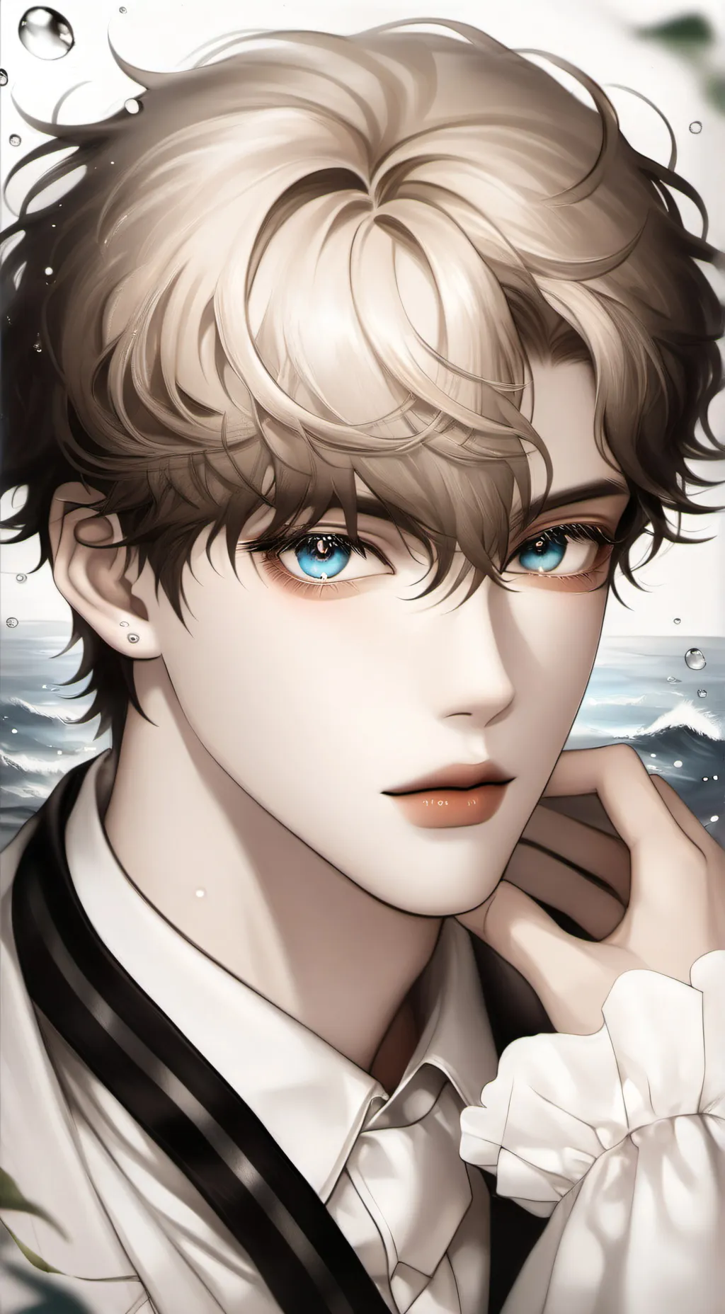 ai character: 007n7's present! background