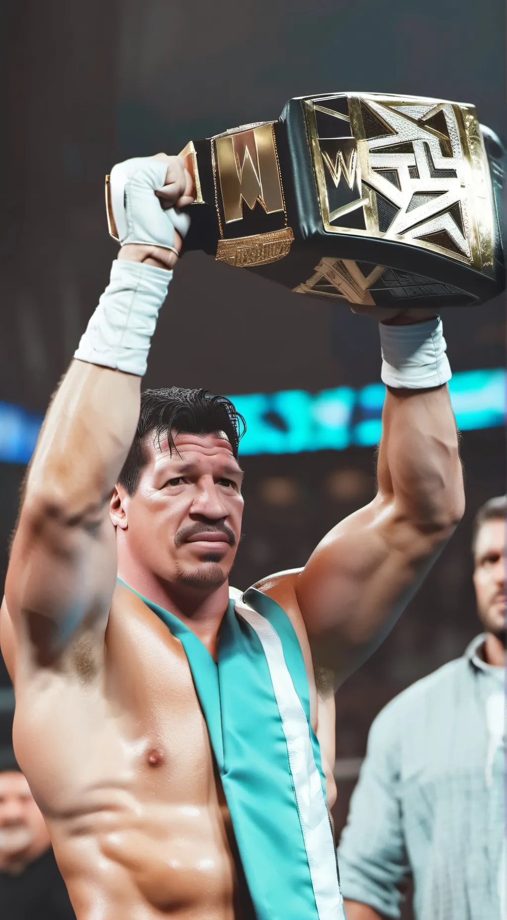 ai character: Eddie Guerrero  background