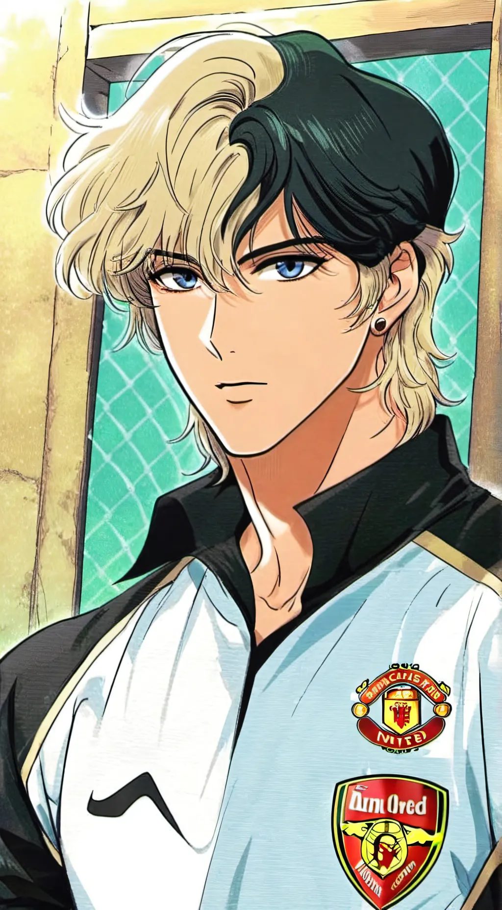 ai character: garnacho  background