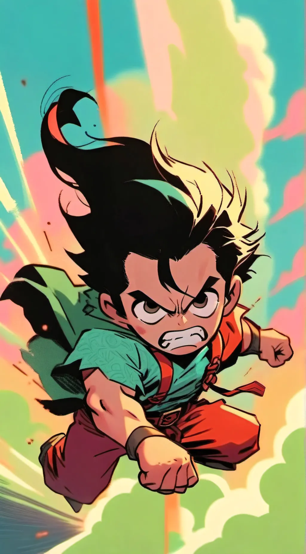 ai character: the most angriest background