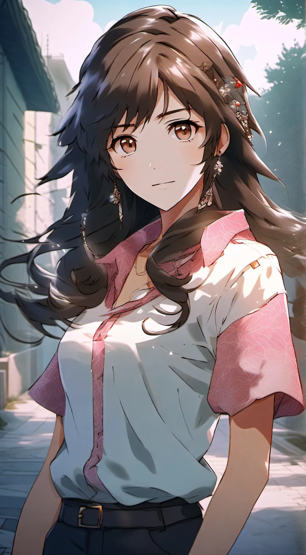 ai character: Mia Koji background