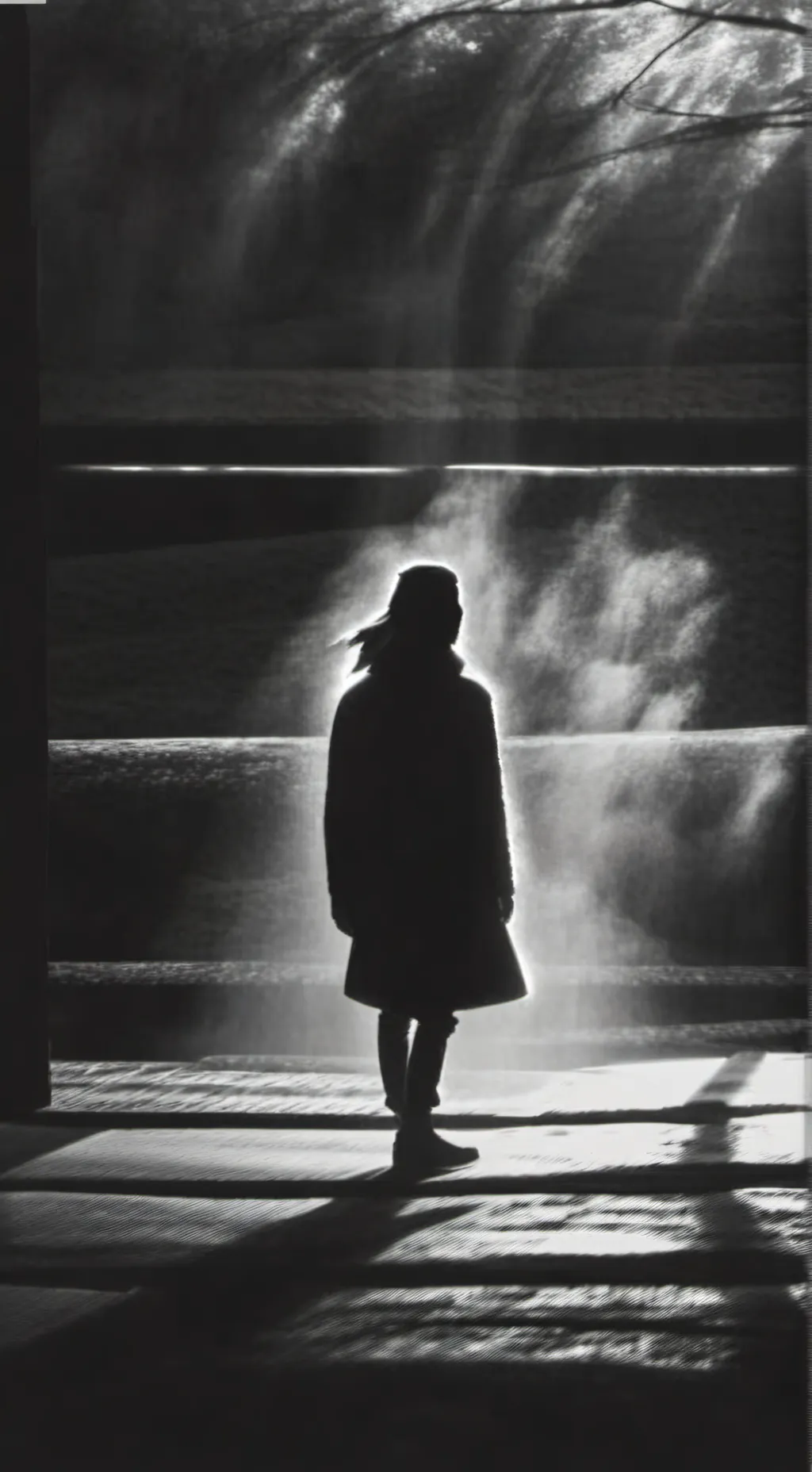 ai character: outside background