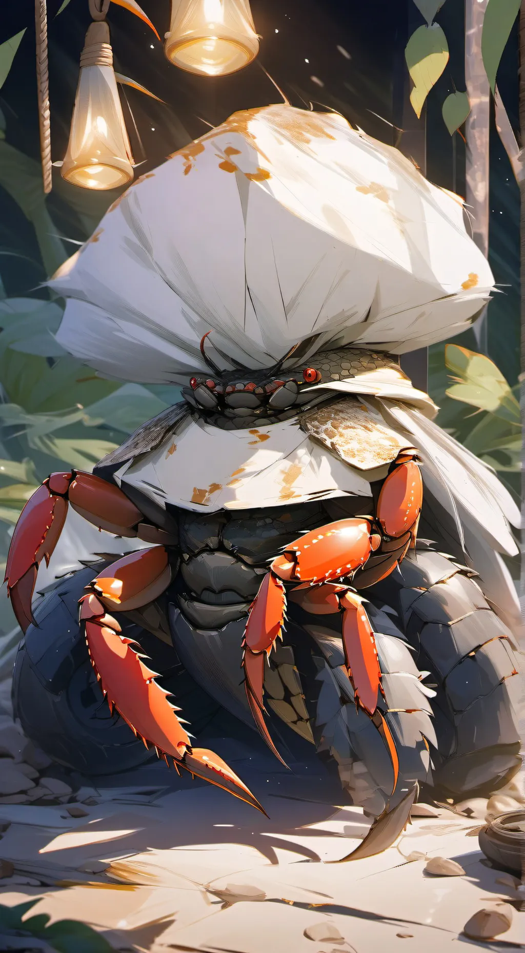 ai character: mr crabs background