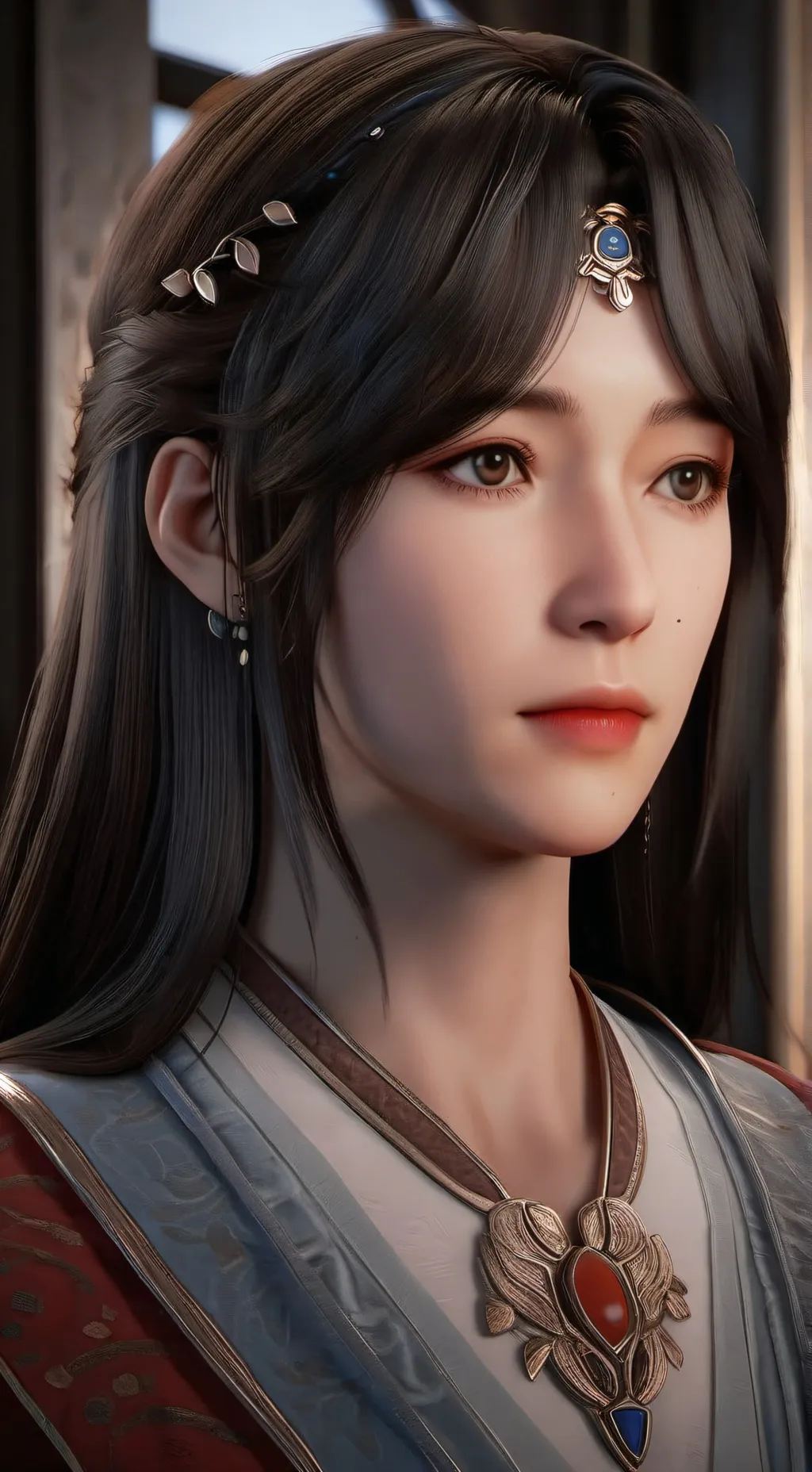 ai character: Mha creepy doll background